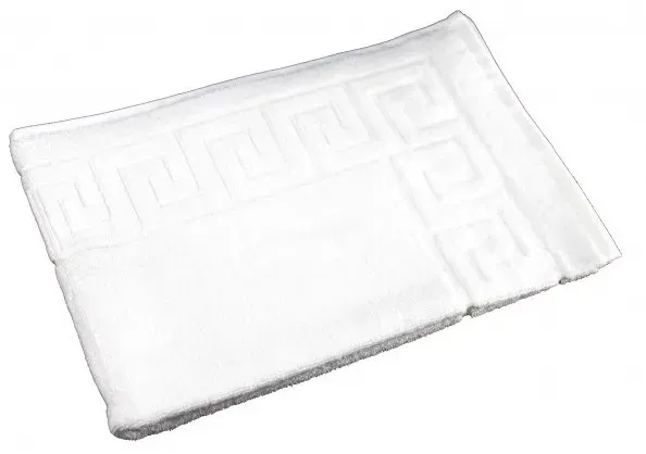 Tapis de bain blanc