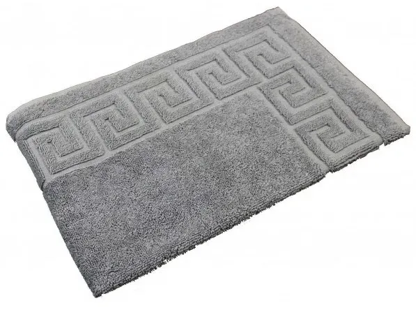 Tapis de bain gris