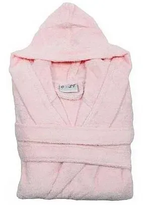 Peignoir enfant rose 7 – 16 ans