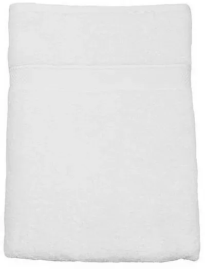 Drap de bain blanc 100x150cm
