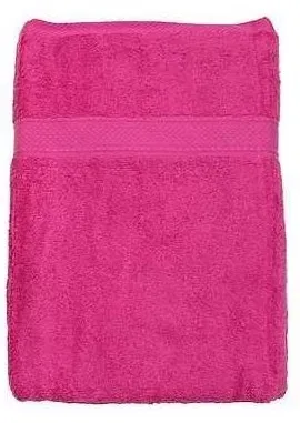 Drap de douche fushia 70x140cm