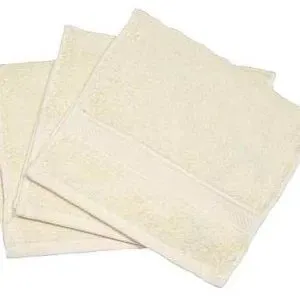 Serviette invité 30x50cm vanille