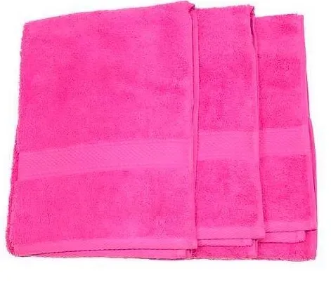 Serviette de toilette 50x100cm fuschia