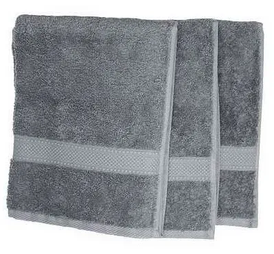 Serviette de toilette 50x100cm Gris pétrole