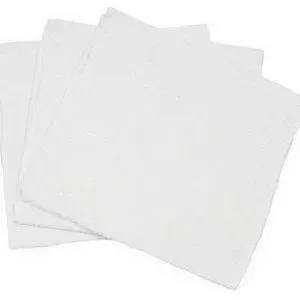 Serviette invité 30x50cm blanc