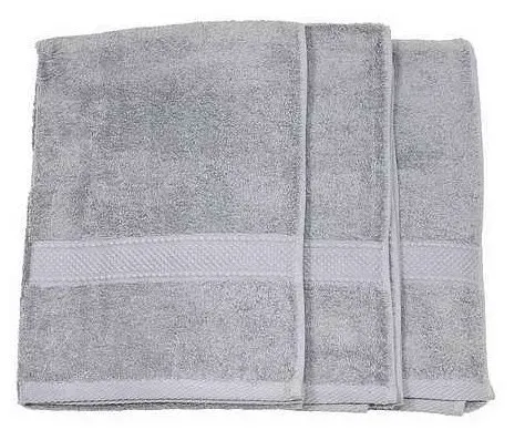 Serviette de toilette 50x100cm gris souris