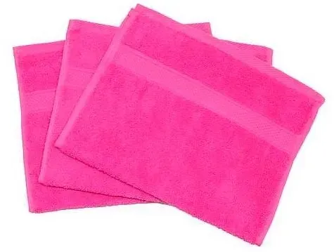 Serviette invité 30x50cm fuschia