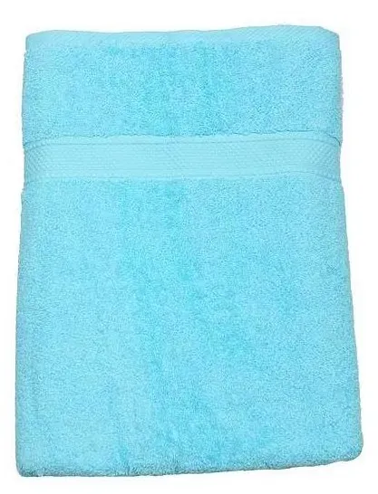 Drap de bain turquoise 100x150cm
