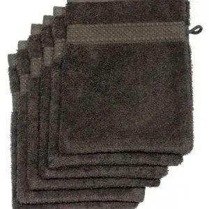 Gant de toilette chocolat 16 x 21 cm 500g
