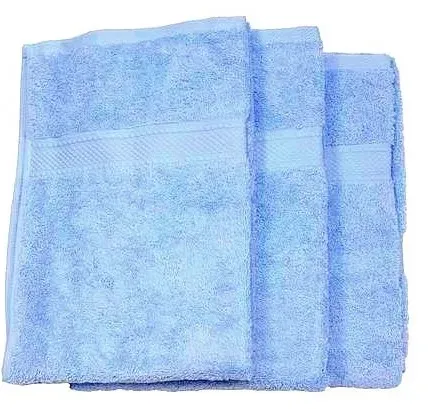 Serviette de toilette 50x100cm bleu