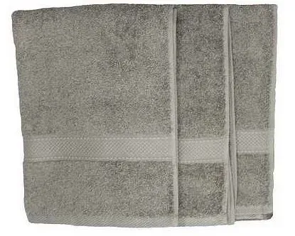 Serviette de toilette 50x100cm taupe