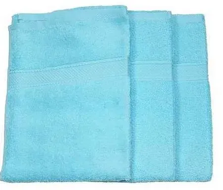 Serviette de toilette 50x100cm turquoise
