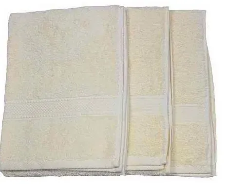 Serviette de toilette 50x100cm vanille