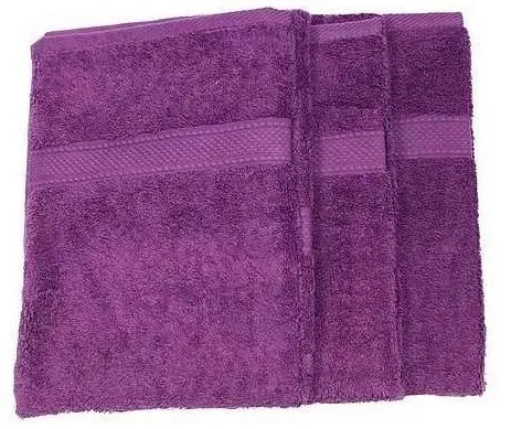 Serviette de toilette 50x100cm violet